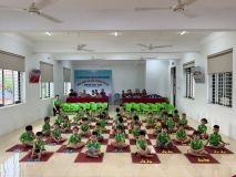 Hình ảnh Hội thi "Trạng nguyên nhí" năm học 2025 - 2026 của các bé mẫu giáo bé 3 tuổi