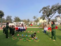 Hoạt động toàn diện của các bé 5 tuổi lớp A3