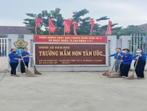 Hình ảnh các buổi tổng vệ sinh trong dịp hè
