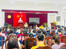 Ban Giám hiệu Trường Mầm non Tân Ước tổ chức Hội nghị đại diện Cha mẹ học sinh đầu năm học 2026-2027
