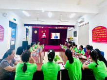 ĐẢNG BỘ TRƯỜNG MẦM NON TÂN ƯỚC: NGHIÊM TÚC THAM DỰ HỘI NGHỊ TRỰC TUYẾN TOÀN QUỐC VỀ QUÁN TRIỆT NGHỊ QUYẾT TRUNG ƯƠNG 4 KHÓA XIV