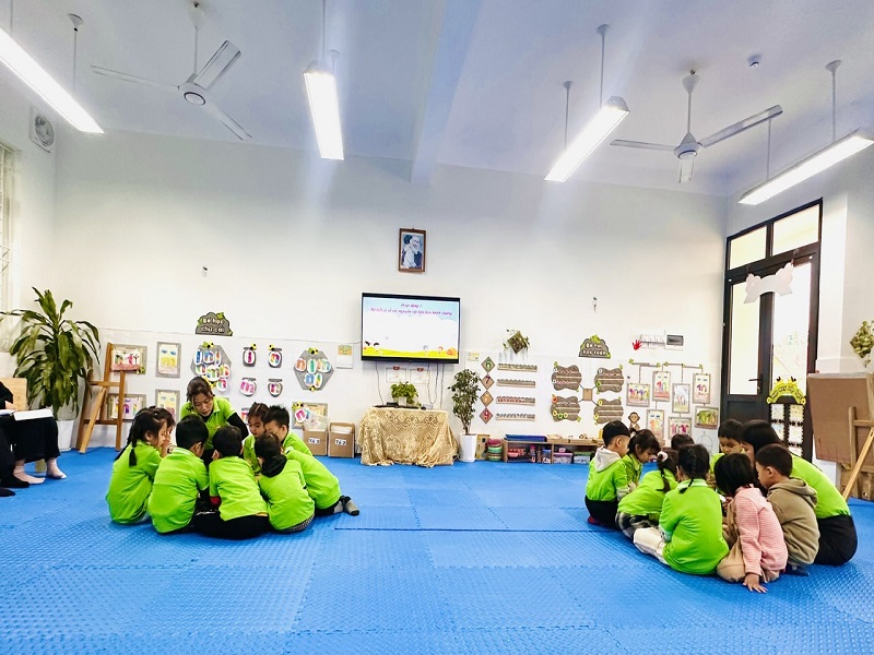 Hoạt động kiến tập chuyên đề Ứng dụng phương pháp giáo dục Steam