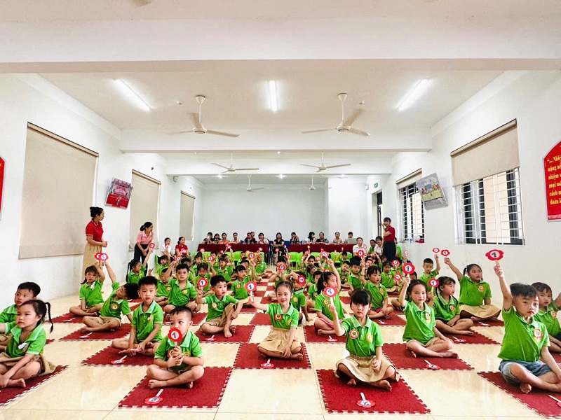 HỘI THI TRẠNG NGUYÊN NHÍ KHỐI 4 TUỔI