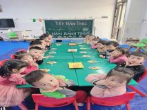 Tết Hàn thực của các Bé trường MN Tân Ước (03-3-2025)