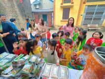 Trải nghiệm Lễ hội truyền thống làng Ước Lễ của các bé 5 tuổi