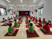 Anh Hội thi "Bé khỏe - Bé ngoan"