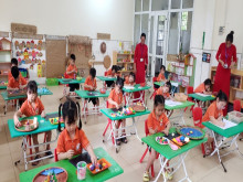 Hội thi "Bé khéo tay" năm học 2023 - 2024
