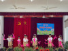Tiết mục "Nhảy Dân vũ Trung hoa" của các bé 5 tuổi lớp A3