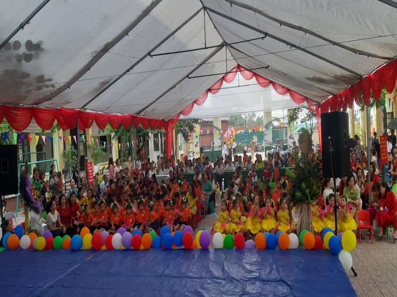 Hình ảnh trang trọng trong ngày Lễ khai trường