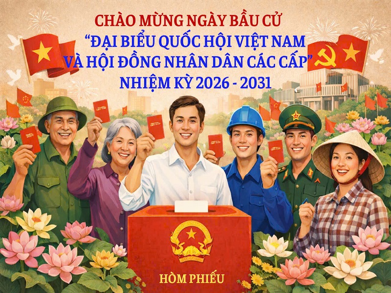 Anh bau cu QH va HDND cac cap