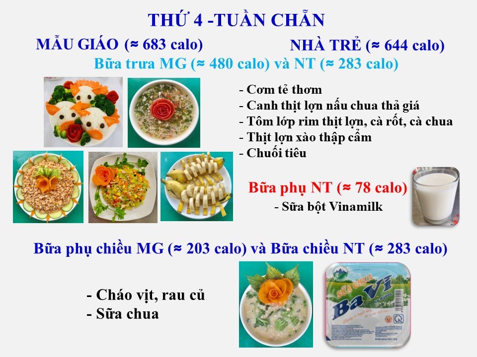 Thu 4 tuan chan